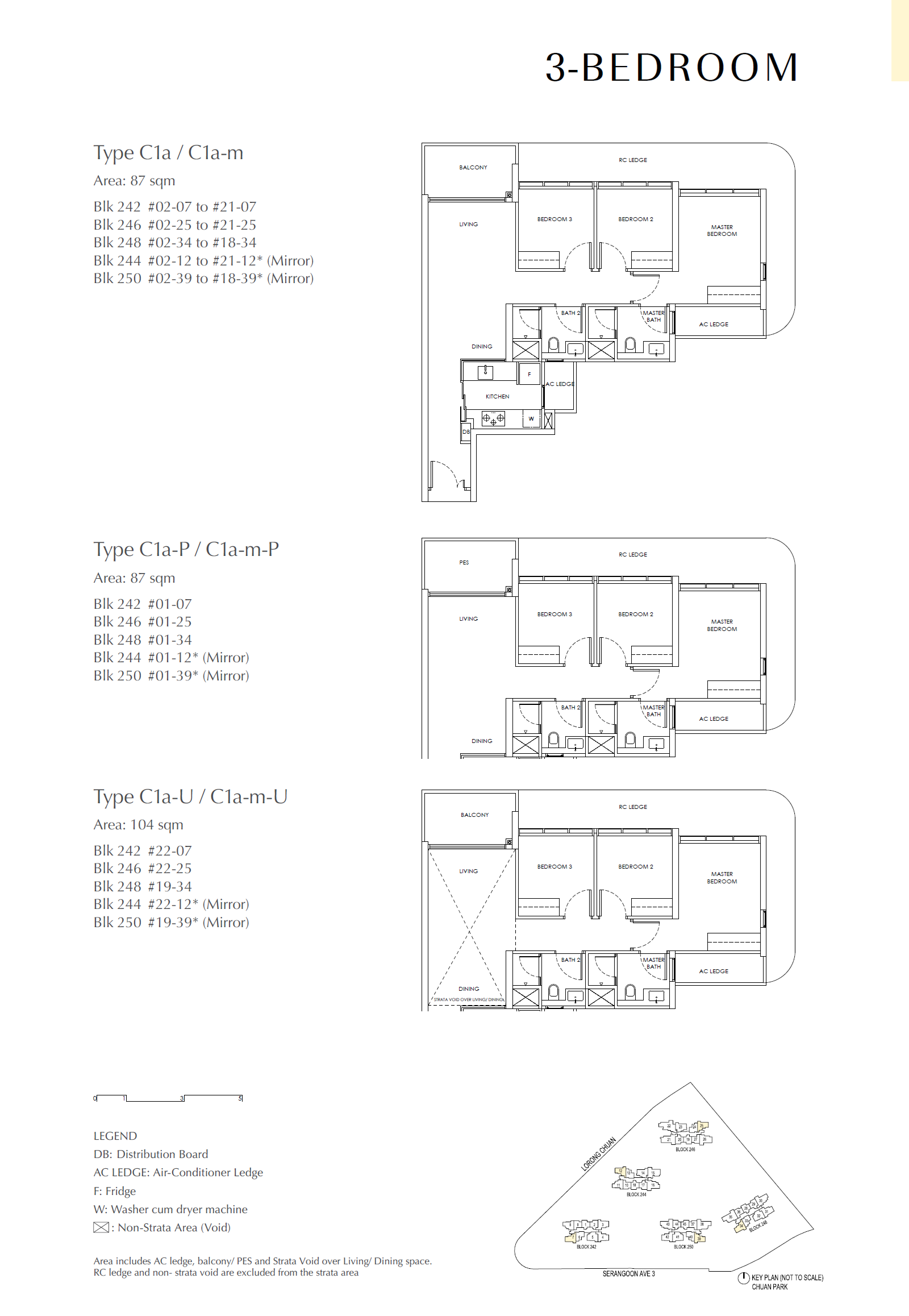 Chuan Park 1 Bedroom Floor Plan 18