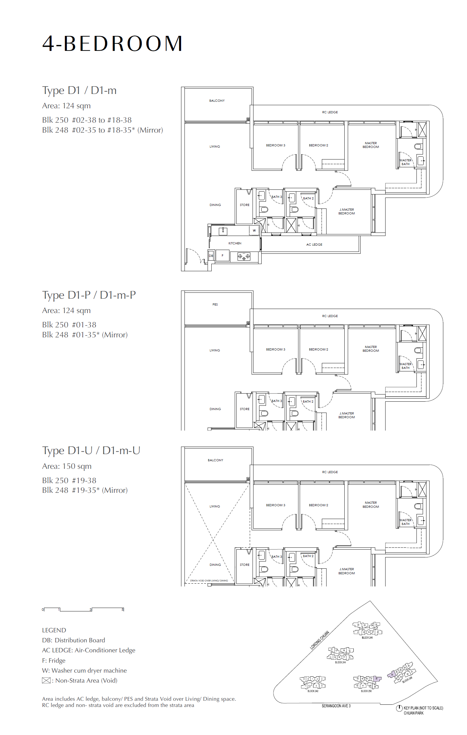 Chuan Park 1 Bedroom Floor Plan 24
